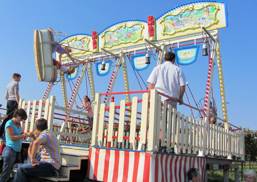 German fair ride, Freinsheim, Germany