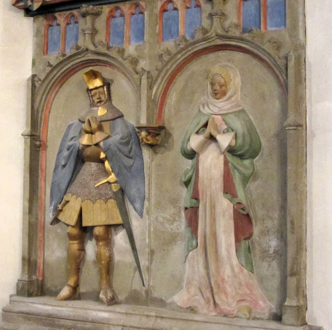 Medieval funeral monument, Basilica of St. Castor, Koblenz