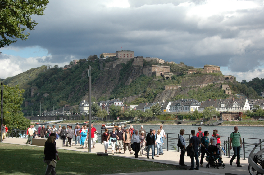 Ehrenbreitstein across the Rhine