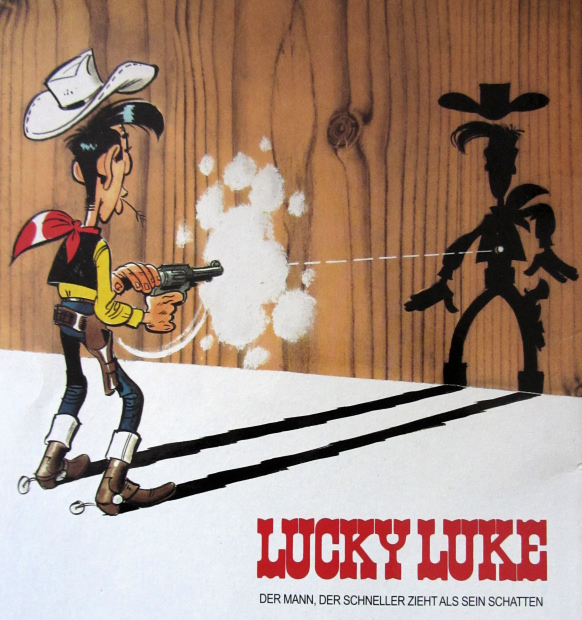 Lucky Luke, der Mann, der schneller zieht als sein Schatten