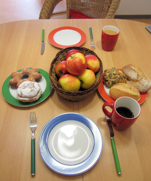 German breakfast (minus the Nutella spread)