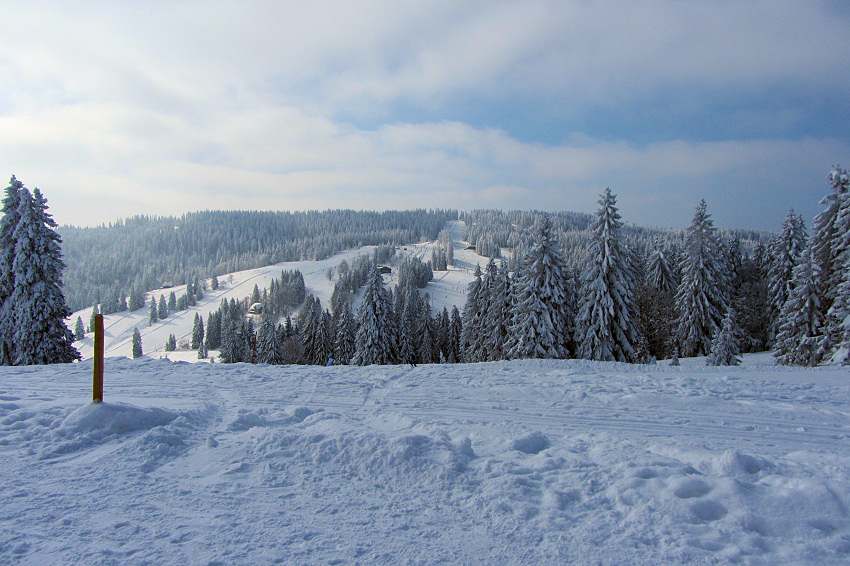 View from the Feldberg Ski Resort, Feldberg, Germany