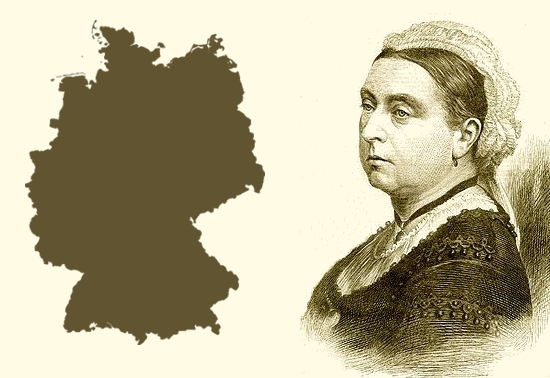 Germany looks like Queen Victoria