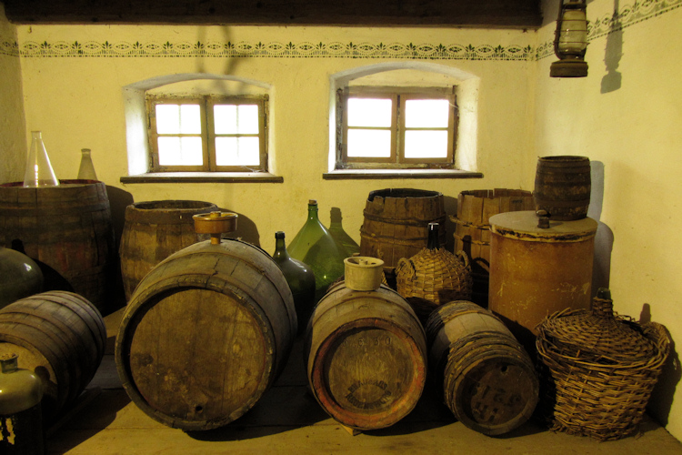 Barrels at Museumsdorf Bayerischer Wald