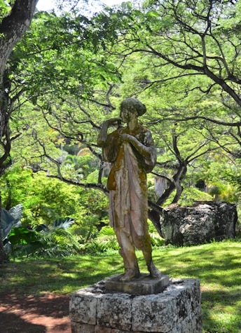 Statue of Diana, National Tropical Botanical Garden, Poipu, Kauai