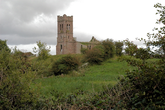 Church ruin in Ireland