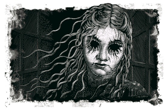 Illustration from The House of Dead Maids