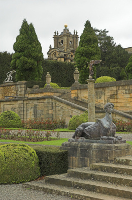 Blenheim Palace garden, England